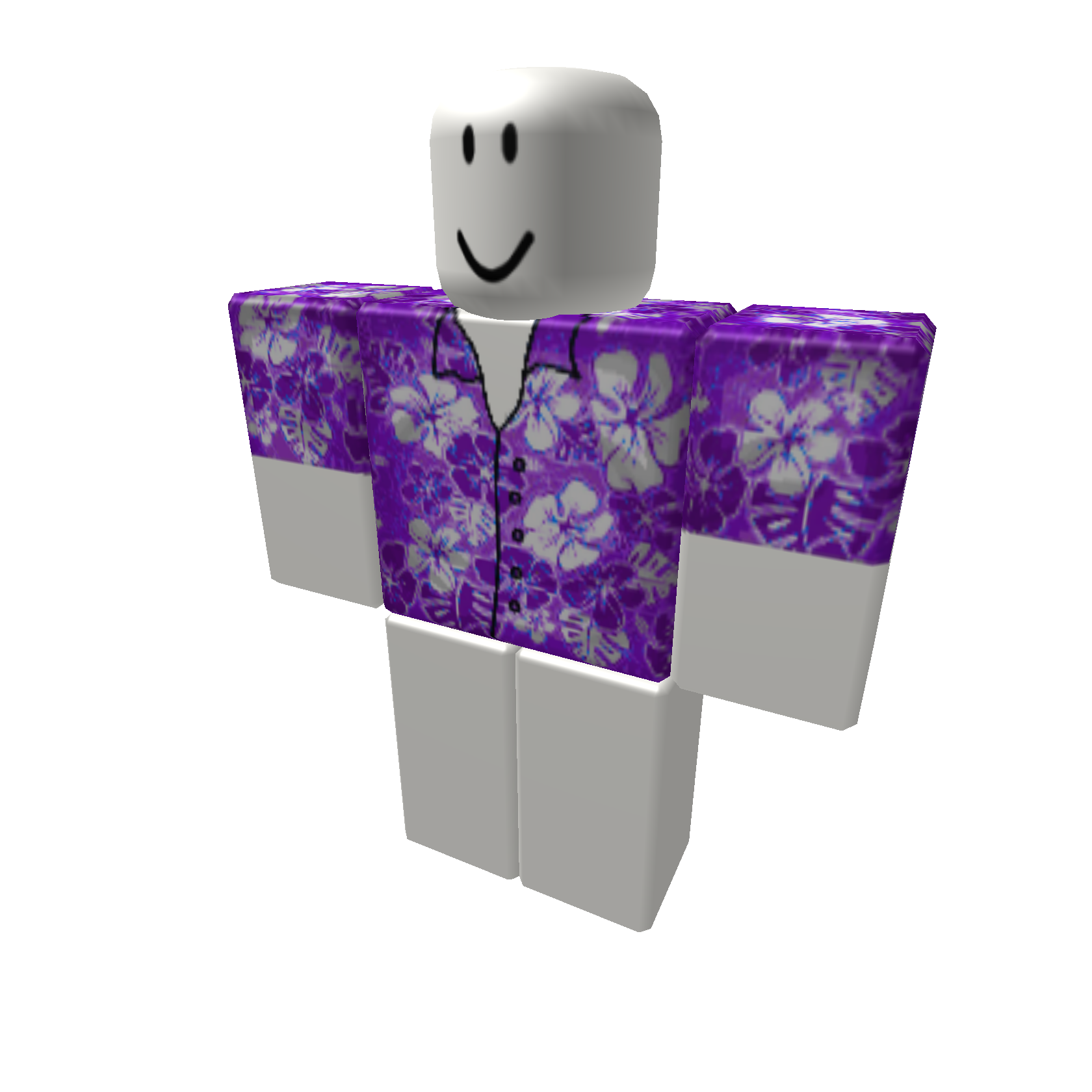 Purple Hawaiian Shirt