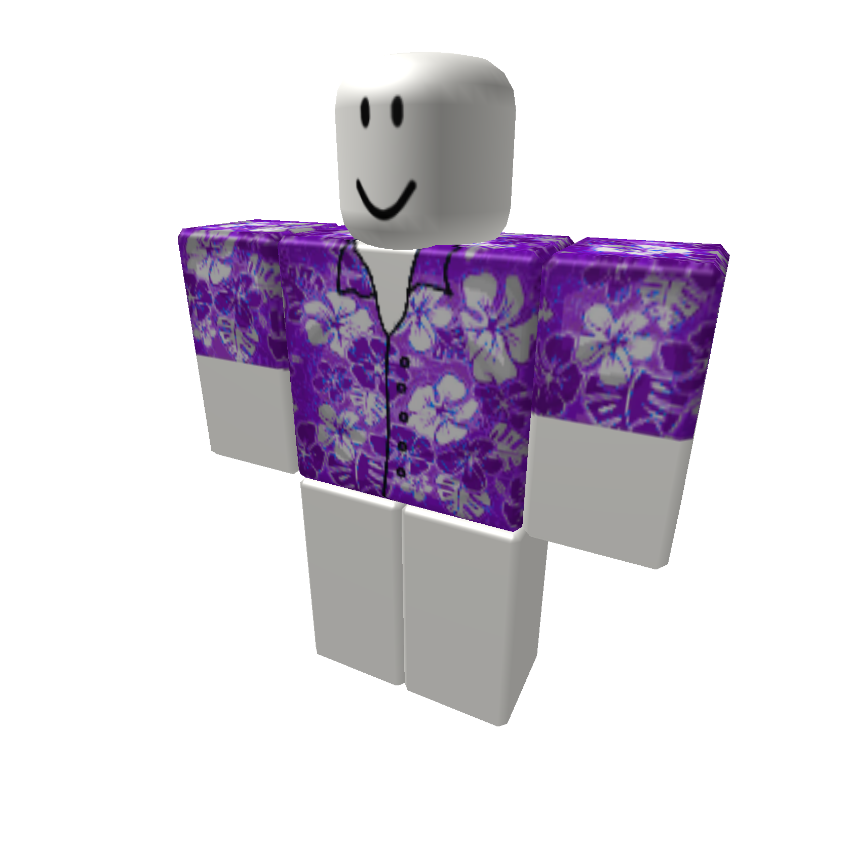 Purple Hawaiian Shirt