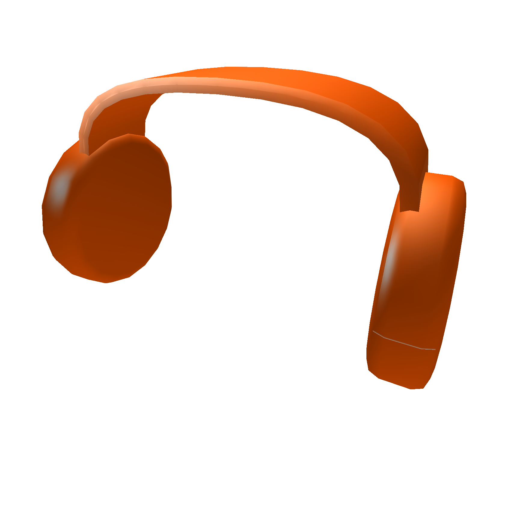 Orange Clockwork Headphones